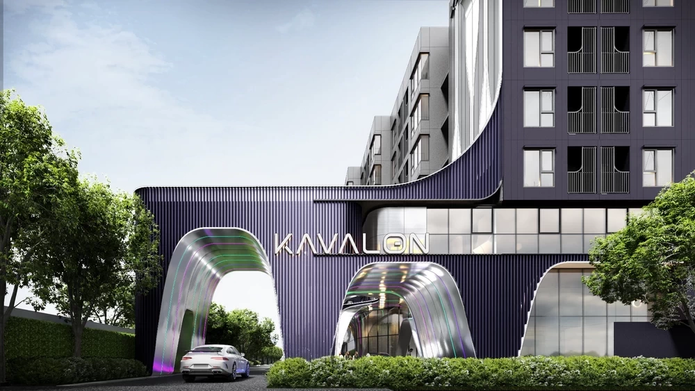 พื้นที่ส่วนกลาง Kavalon คอนโดใกล้ ม.กรุงเทพ รังสิต